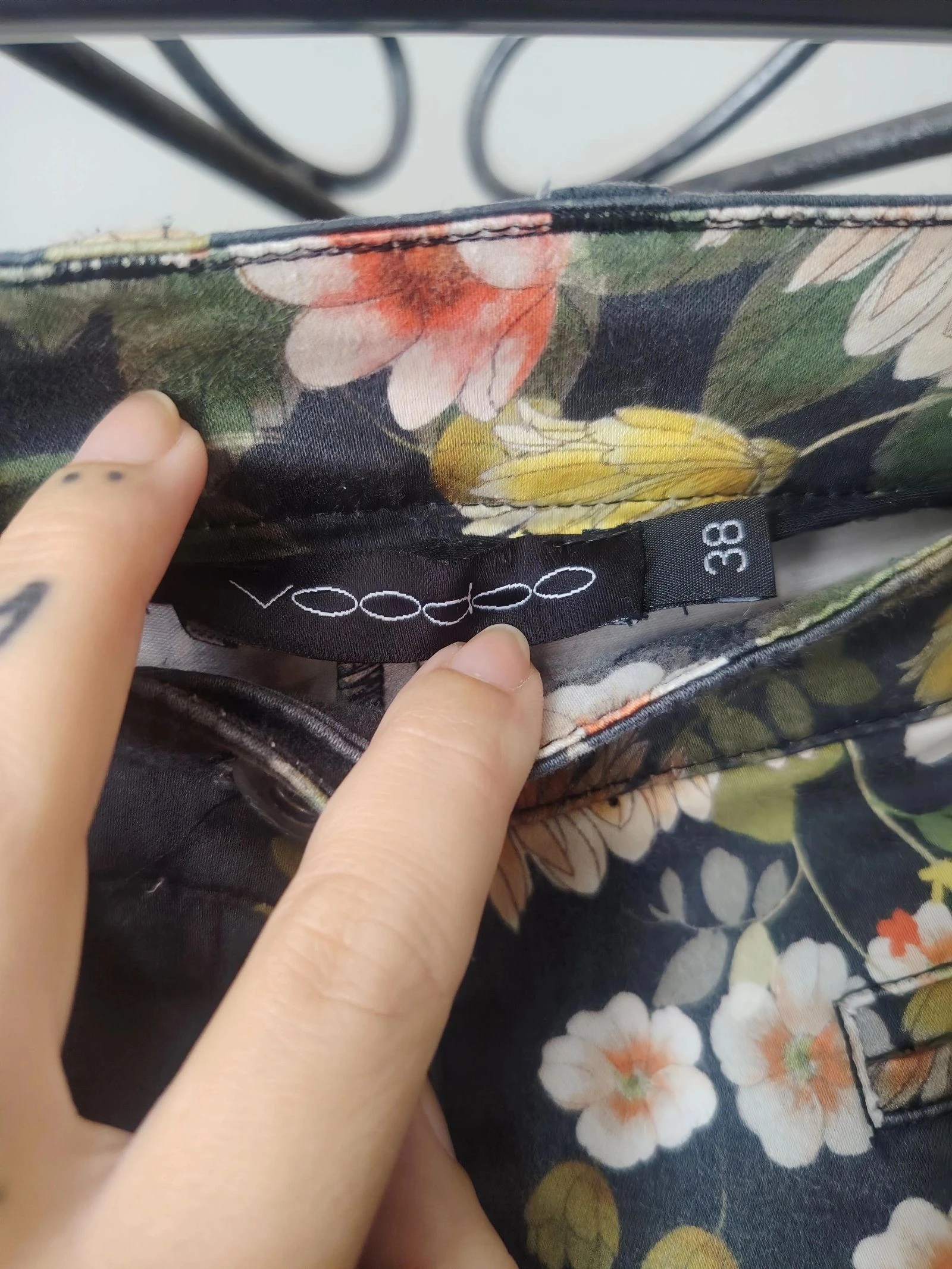 Floral jeans women 38 Voodoo – photo 7
